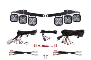Ford F-150 Fog Light Kit - Front - Diode Dynamics - Stage Series SS3 Pro, SAE Fog + Combo - White - `17-`20